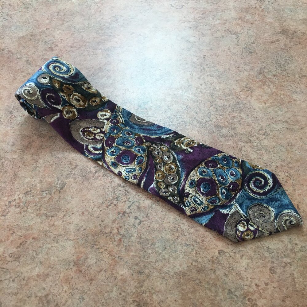 Guccini silk tie